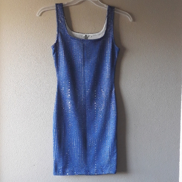NWOT Haute Monde Shimmery Pencil Dress - Picture 2 of 7